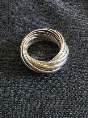 Sterling Silver Multi-Band Twist Ring